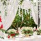 6 Pack Artificial Fake Wisteria Vine Ratta Hanging Garland, 3.75 Feet/Piece Silk Flowers String Home Party Wedding Decor (6PCS-Large White Wisteria)
